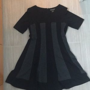 black and gray Jessica Howard dress- size 14p